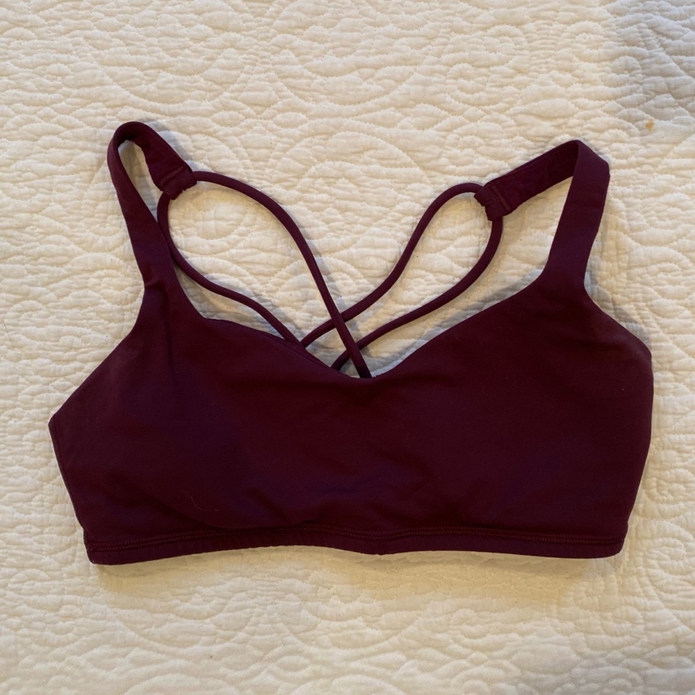 Lululemon Free to Be Bra - Plum